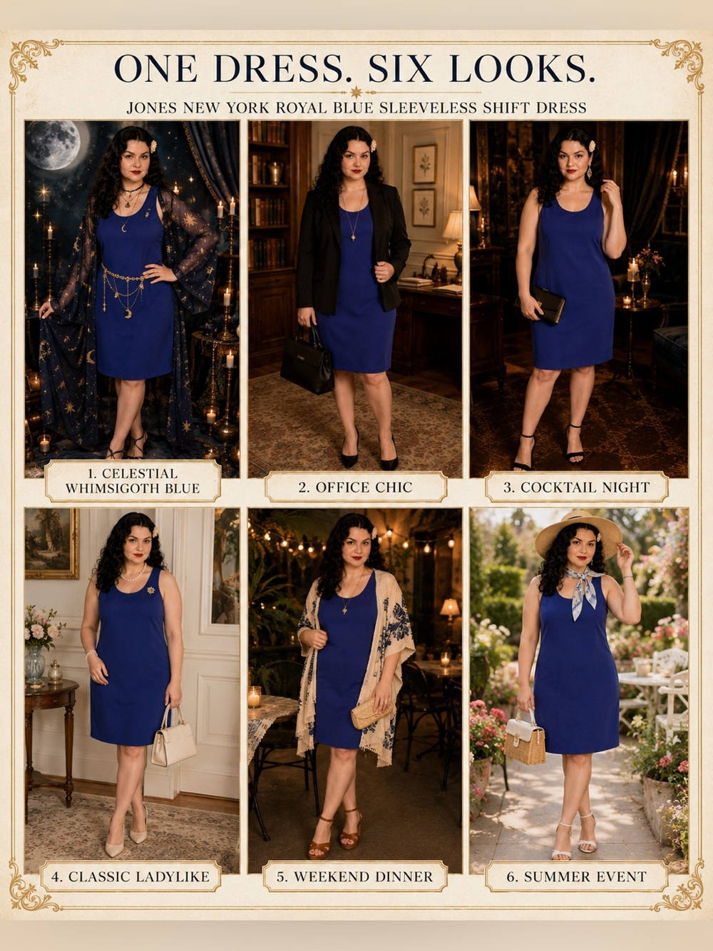 Jones New York Royal Blue Sleeveless Shift Dress plus size 14 NWT dress